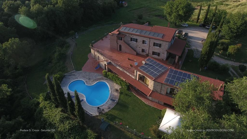 Agriturismo Podere S. Croce Saturnia Exteriér fotografie